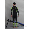 Polyester Spandex Long Sleeve Two Piece Gym Wear